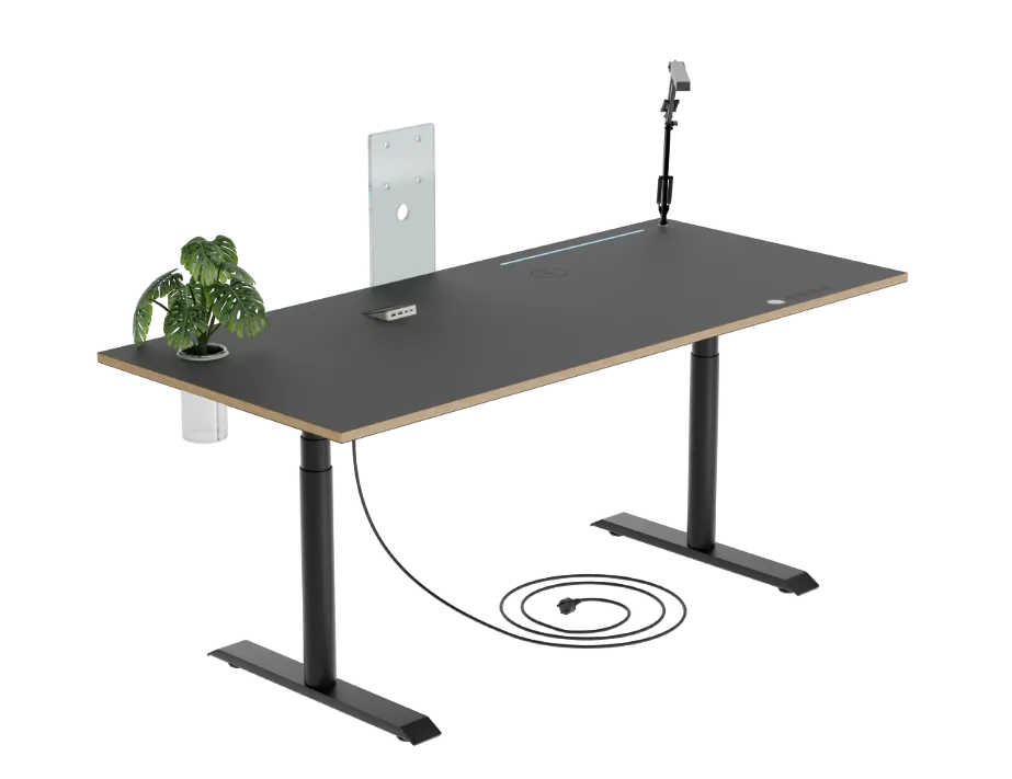 Tisch T1 Dark Desk
